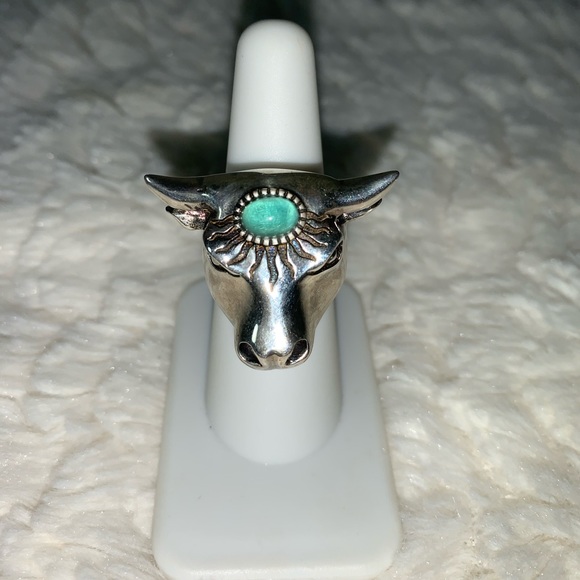 Gucci anello anger forest con testa di toro - Picture 7 of 11